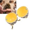 European Style Shiny Artificial Diamond Easter Egg Metal Crafts Jewelry