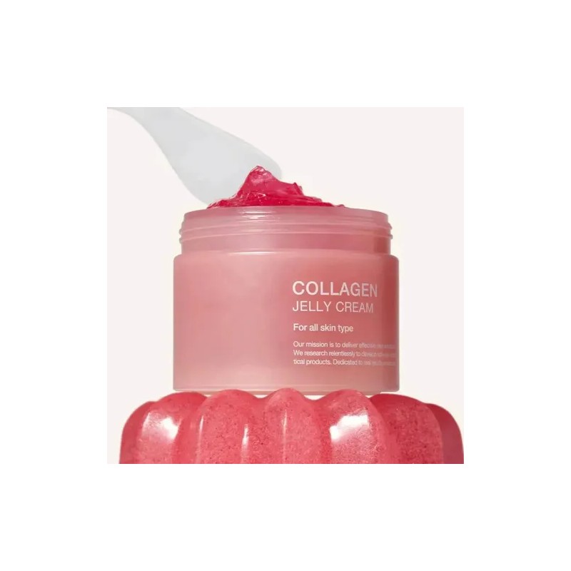 Xj Crema De Gelatina De Colgeno, Crema Facial Coreana,