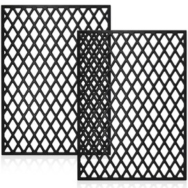 Hiorucet Cast Iron Grill Grates for Pit Boss 850 & 820 Series, Pro Series II 850 Wood Pellet Grill, PB820, PB820PS1, PB820D, PB0820D3, PB820FB, PB820XL, PB820D3, PB850PS2 Replacement Parts, 2 Pack.