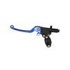ZT-Tuning Brake and Clutch Fitting with Folding Lever Racing Blue