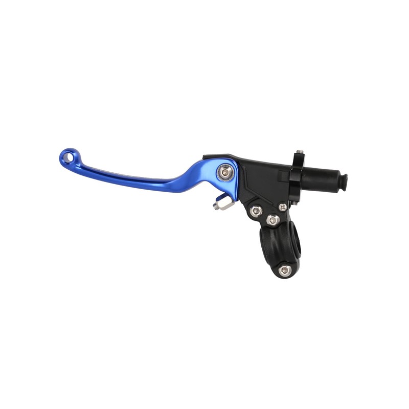 ZT-Tuning Brake and Clutch Fitting with Folding Lever Racing Blue