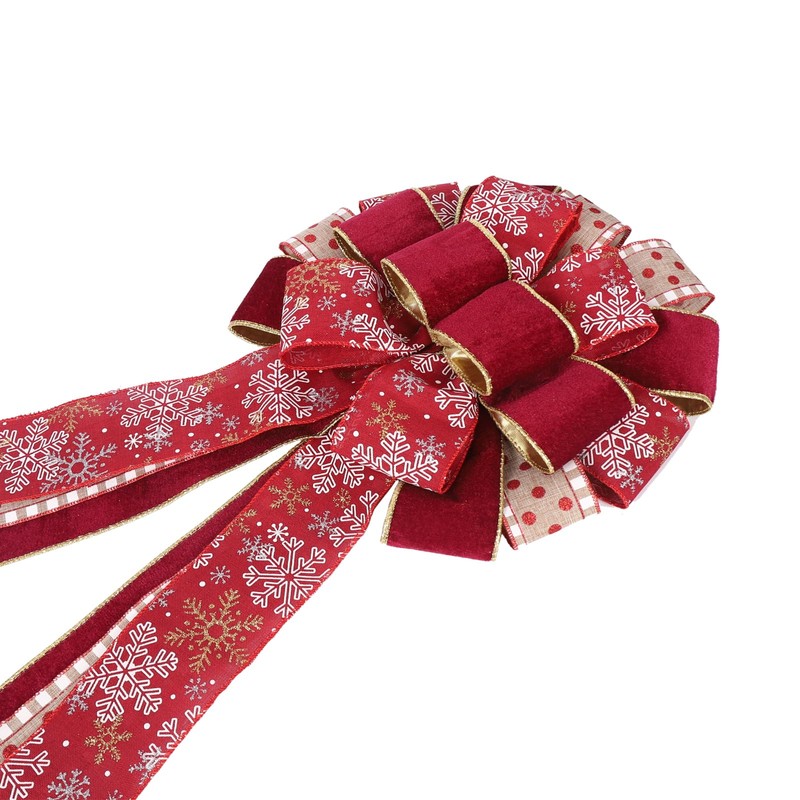 Gad2go Christmas Tree Topper Bow 120 x 30 cm Large