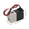 Vacuum Solenoid Valve High Frequency Pneumatic 2 Position 3 Way