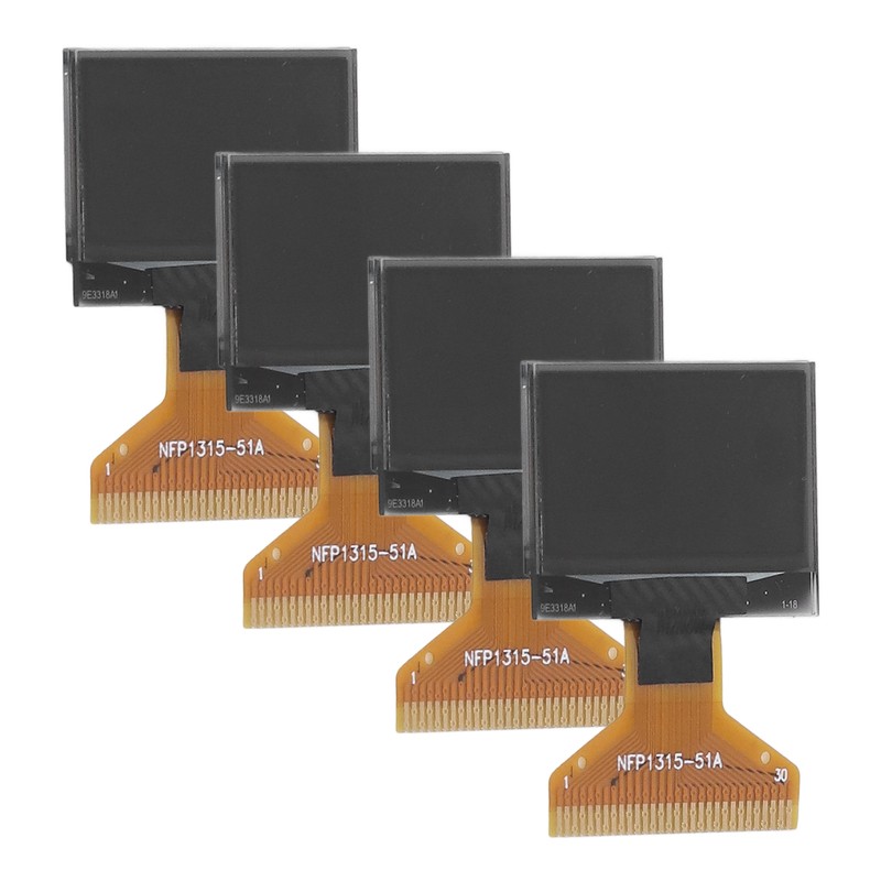 4Pcs LCD Display Module Thin Plastic Layer 128 X 64