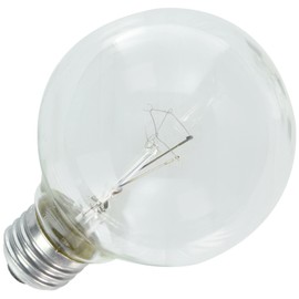 Westinghouse 0311900, 40 Watt, 120 Volt Clear Incand G25 Light Bulb, 1500 Hour 365 Lumen