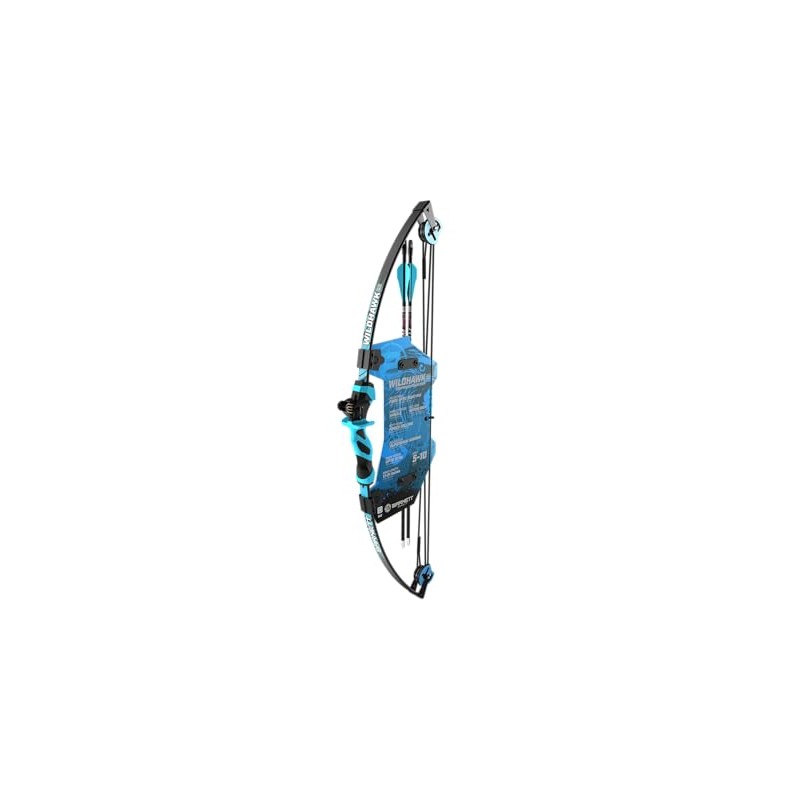 Barnett Wildhawk Compound Bow, Youth Bow Ages 5+, with 2