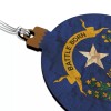 Unbranded Rustic Distressed Nevada State Flag Wood Christmas Tree Holiday