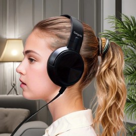 10 PACK Wired Headphone Disposable Headphone Airline Earphone Kids Headset Without Noise Reduction Headphonecolor: Black