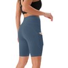 Persit Women's Short Leggings, Opaque Cycling Shorts with Pockets