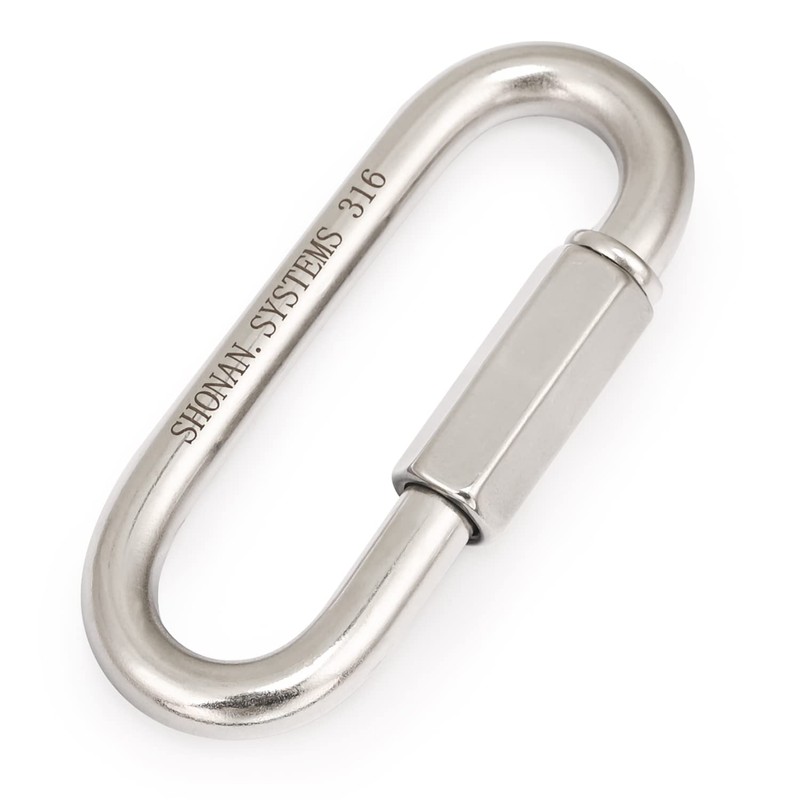 SHONAN 5" Chain Quick Link, Heavy Duty Marine Grade Screw