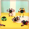 40 Pack Funny Sensory Fidget Toy Transformable Chain Robot Finger