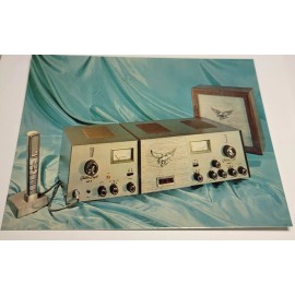 Browning Golden Eagle with bananna microphone qsl cards ham radio cards cb cards