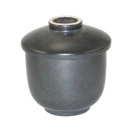 Made in Japan Japanese 3.25"D Black Alloy Chawa Mushi Chawanmushi Bowl Cup, Made in Japan