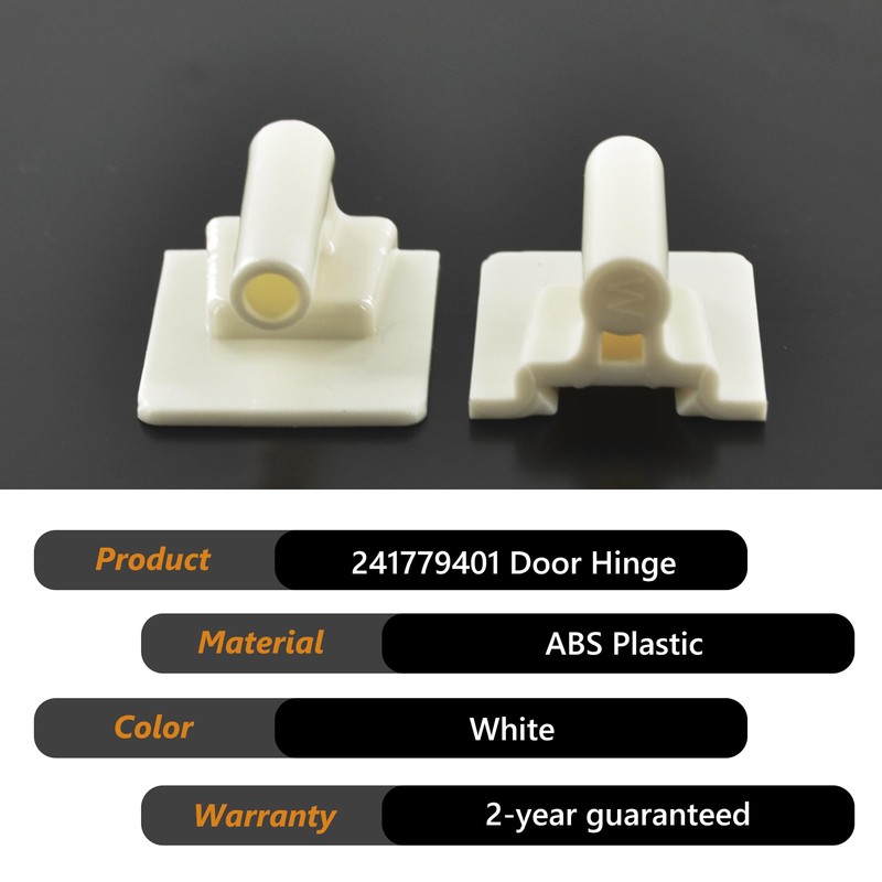 GYOFFULL 241779401 1512662 Refrigerator Door Hinge Pin Compatible with Frigidaire