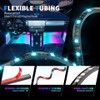 Car Passion Kit Led Interni Auto RGB Illuminazione Luce Ambiente
