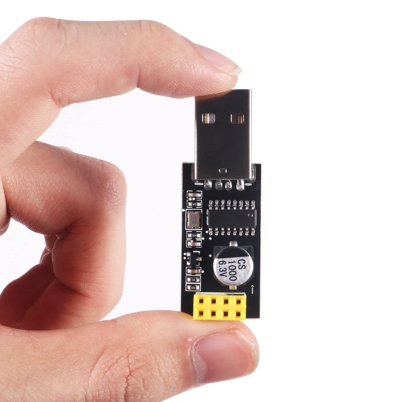 AOICRIE USB Adapter for ESP8266 ESP-01 Serial Wireless WIFI (2