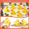 Jenaai 30 Pcs Funny Finger Rubber Ducks Bulk