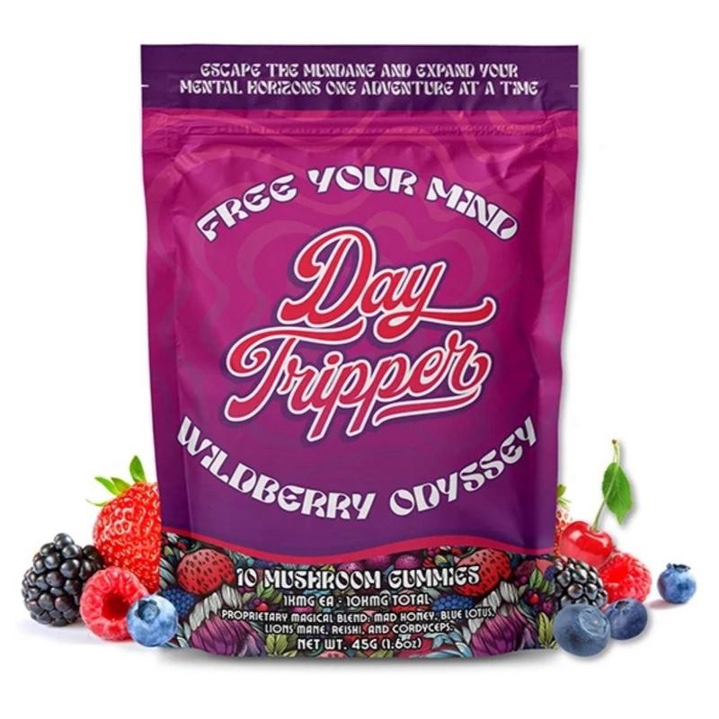 Day Tripper Mushroom Gummies | 10ct:_Sour Apple