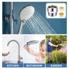 DGHOME Shower Flow Reducer Limiter Water Saving Shower Adapter 6