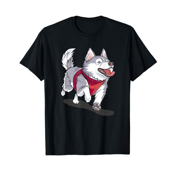 Iditarod Race Siberian Husky Alaska Trail Sled Dog Mushing T-Shirt