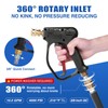 MEKOH Short Pressure Washer Gun, 4000 PSI High Power Washer