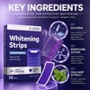 Teeth Whitening Strips for Sensitive Teeth, Professional Strength Whitener, Enamel