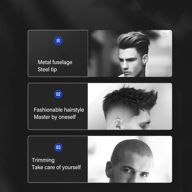 Electric Hair Trimmer Grooming LED Display High Performance Rechargeable Professional