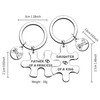 TTOVEN Dad Gifts from Daughter Father Daughter Keyring Gifts Father's