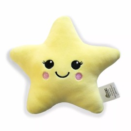 KINREX Star 2 Sides Plush Stuffed Toy - Kid Stuffed Star Toy 6" / 15.2 cm.