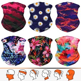 JOEYOUNG Headwear, Bandana, Neck Gaiter Head Wrap Headband Balaclava Magic Scarf