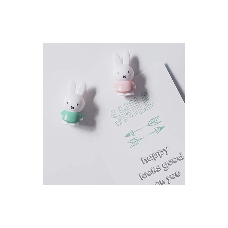 ATELIER PIERRE 079338 Pastel Miffy Magnet, Set of 4