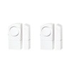 Benross 43720 Pack of 2 Mini Wireless Window Alarms, White