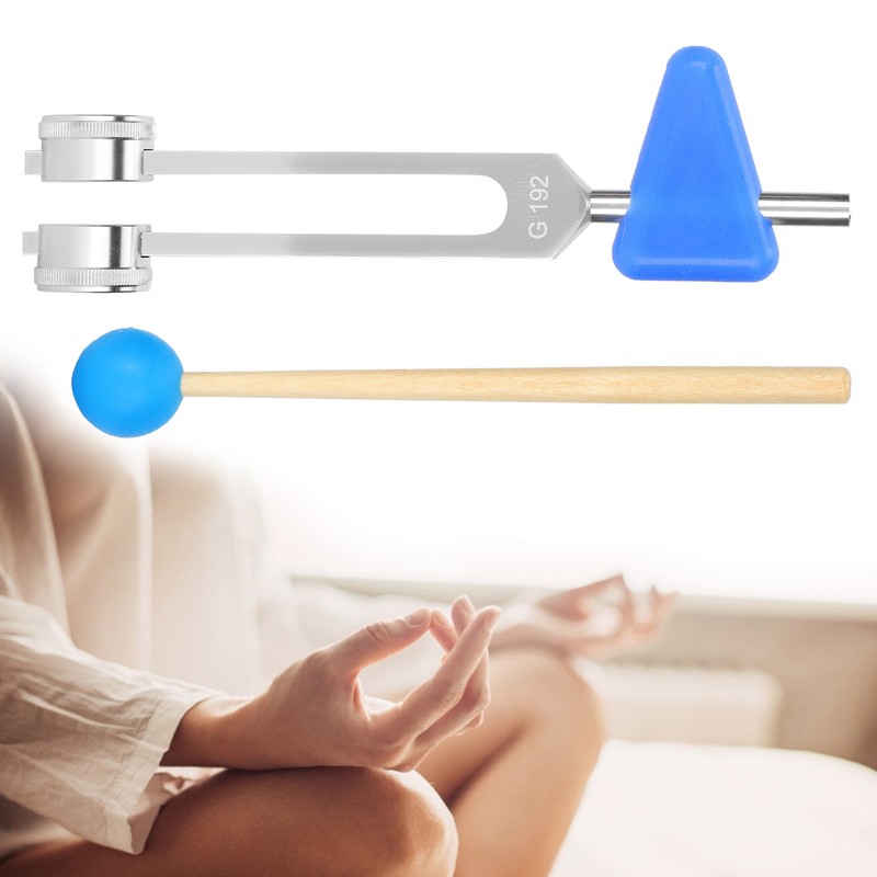 192Hz Aluminum Alloy Tuning Fork Sound Healing Therapy Relaxation Tuning