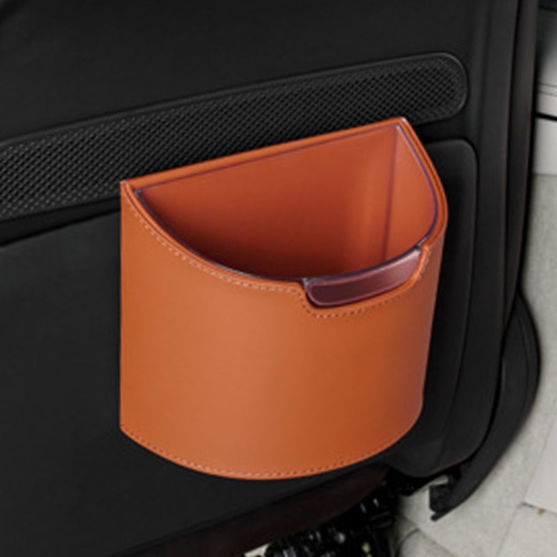 LoopTime Leakproof Car Trash Can,Mini Car Trash Bin for SUV