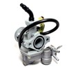 KDSG PZ22 Carburetor with Cable Choke 2 Petcock Pipe for