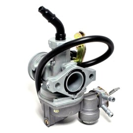 KDSG PZ22 Carburetor with Cable Choke 2 Petcock Pipe for 4-Stroke Honda CT90 TRX90 CT110 XL125 ATC FourTrax 125cc ATV
