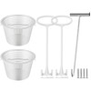 Saillong 2 White 8" Skimmer Replacement Basket & 2 Skimmer