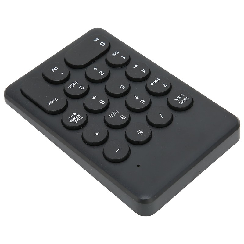 Numeric Keyboard 18 Keys Ergonomic Tilt Design 2.4GHz Wireless Stable