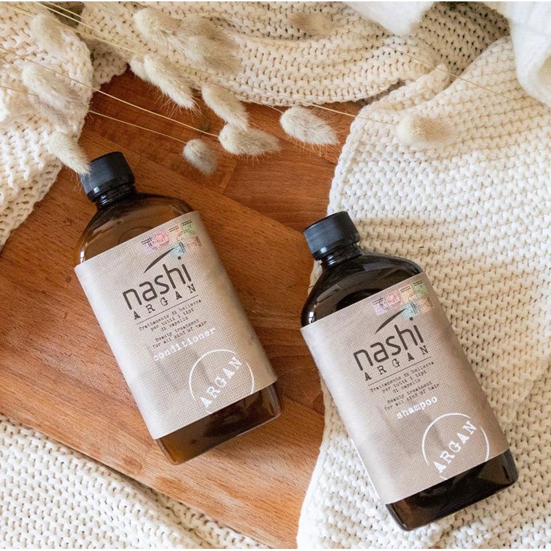 Nashi Argan Hair Care Combo (Shampoo 200ml + Conditioner 200