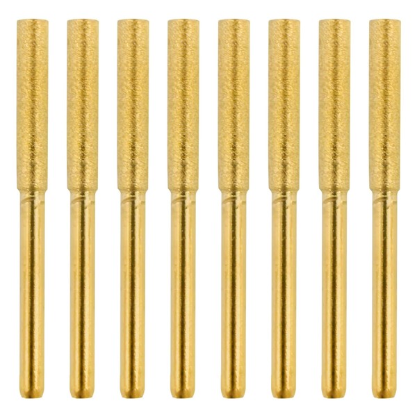 EATAKWARD Titanium Plated Diamond Sharpening Wheels 5/32'' 4.0mm, High Hardness