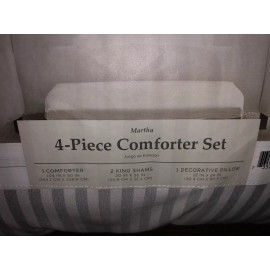 Martha Stewart My Texas House-Martha 4 Piece Comforter Set NWT KING SIZE
