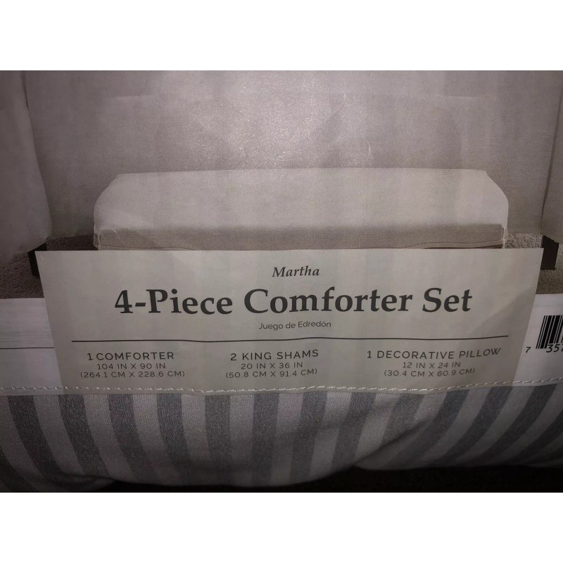 Martha Stewart My Texas House-Martha 4 Piece Comforter Set NWT