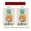 LHSION Welcome Pineapple Garden Flag 12.5 x 18 Inch Decorative