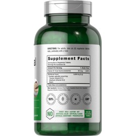 Horbäach Nutritional Yeast Tablets with Vitamin B12 | 3000mg | 500 Count | Non-GMO and Gluten Free