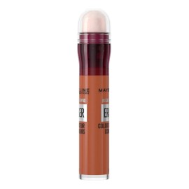 Maybelline Instant Age Rewind Corrector Facial 3 en 1 Anti-Ojeras, Neutraliza Manchas Oscuras y Decoloración, Corrector Base Contour e Iluminador, Hidrata 12 Horas, Tono Orange 159, 6 ml
