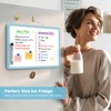 Small Double-Sided White Board Dry Erase Board For Wall, 14"x11"