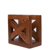 EDHAS Wooden Paper Napkin Holder, Napkin Storage Dispenser for Tables