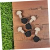 Kisangel 4pcs Pet Cage Casters Replacement Wheels for Cat Swivel