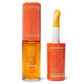 Juvia's Place Magic Lip Oil SweetOrange - Hydrating Plumper All Day Light Non Sticky Lipgloss Makeup - Enhance Beauty w/Glossy Dewy Shine Glow & Moisture for Dry Chap Lips - Vitamin E Fruit Extract