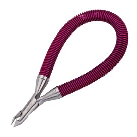 Cortacutículas de Resorte Espiral Grip & Snip Tweezerman Colores Surtidos, Azul/Rosa, 2.5 x 1 x 6"